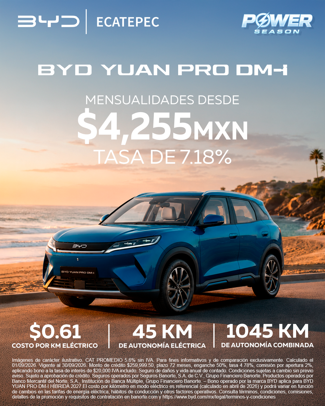 BYD YUAN PRO DM-I